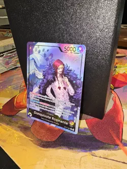 One Piece Legacy of the Master: Donquixote Rosinante OP12-061 Alt Art Leader - Image 1