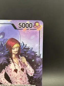ONE PIECE DONQUIXOTE ROSINANTE OP12-061 LEADER ALT ART LEGACY OF THE MASTER - Image 3