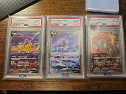 Crown Zenith Psa 10 Set GG41 Raikou V , GG38 Suicune V , And GG36 Entei V - Image 1