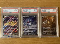 Crown Zenith PSA 10 Set GG41 Raikou V , GG38 Suicune V , And GG36 Entei V - Image 1