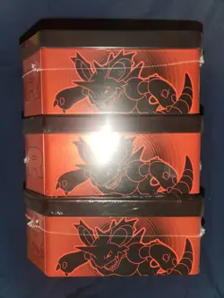 Pokemon TCG: Team Rocket Tin Destined Rivals - Set of 3 - Image 2