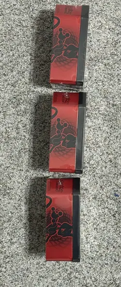Pokemon TCG Destined Rivals Team Rocket Tins (Art Set of 3) Sealed/New - Image 3