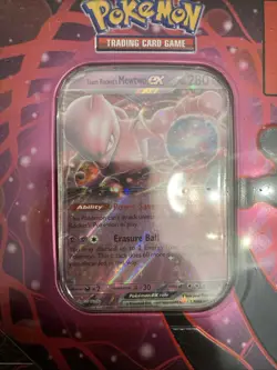 2025 Pokemon TCG Destined Rivals Team Rocket Tin Set of 3 Brand New - Sealed - Image 2
