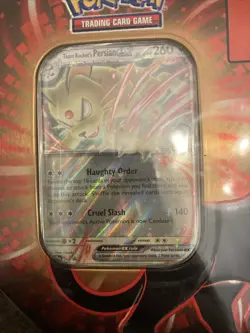 2025 Pokemon TCG Destined Rivals Team Rocket Tin Set of 3 Brand New - Sealed - Image 4