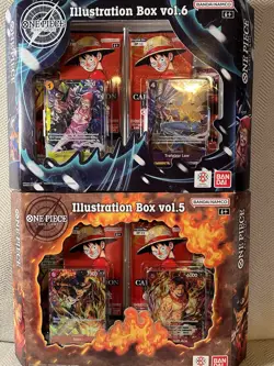 One Piece Card Game: Illustration Box (IB-05) Vol.5 and Vol.6 - IN HAND - Image 1
