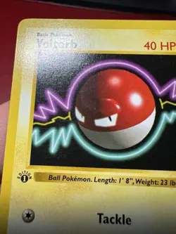 Voltorb 67/102 Shadowless 1st Edition Base Set Pokemon Card LP - Image 3