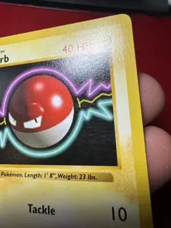 Voltorb 67/102 Shadowless 1st Edition Base Set Pokemon Card LP - Image 4