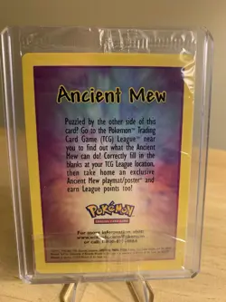 Pokemon TCG Ancient Mew 2000 Movie Promo Card Factory Sealed, Mint Condition￼ - Image 2