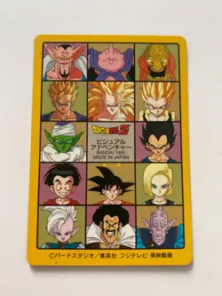🇯🇵 DRAGON BALL Z Visual Adventure NM Card Son Goku BANDAI DBZ 1995 DBZ 213 - Image 2