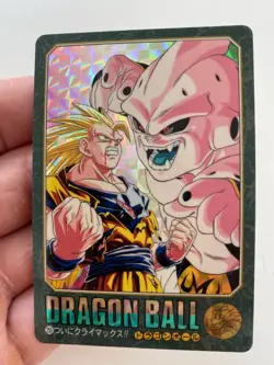 🇯🇵 DRAGON BALL Z Visual Adventure NM Card Son Goku BANDAI DBZ 1995 DBZ 255 - Image 3