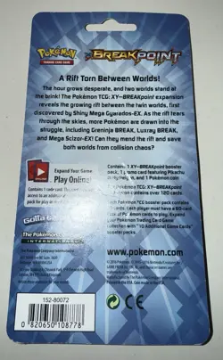 POKEMON XY BREAKPOINT "OPENED" CHECKLANE BLISTER W/ HYDREIGON - BOOSTER SEALED - Image 3
