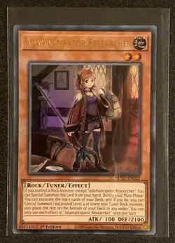 Adamancipator Researcher | MP21-EN225 | Ultra Rare | 1st Edition | YuGiOh - Image 1
