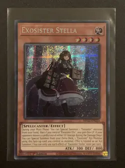 Exosister Stella - MP23-EN253 - Prismatic Secret Rare - 1st Ed - YuGiOh TCG - Image 1