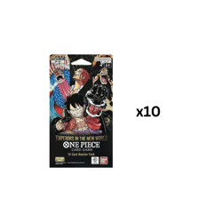 One Piece Op-09 Emperors In The New World Sleeved Booster Pack English 10x - Image 1