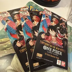 One Piece Op-09 Emperors In The New World Sleeved Booster Pack English Lot Of 3 - Image 4