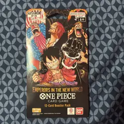 One Piece Op-09 Emperors In The New World Sleeved Booster Pack English - Image 1