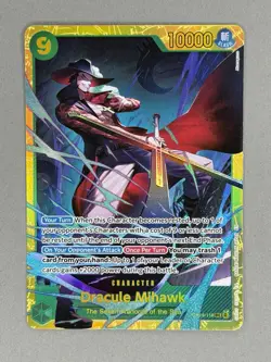 One Piece TCG OP14-119 Dracule Mihawk SEC ENGLISH - Image 3