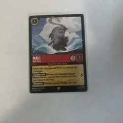 Disney Lorcana Azurite Sea Maui Half Shark Legendary 124/204 Non Foil - Image 2