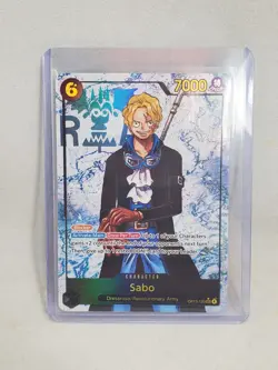 One Piece TCG Sabo SEC Alternate Alt Art (Parallel) OP13-120 - NM - English - Image 1