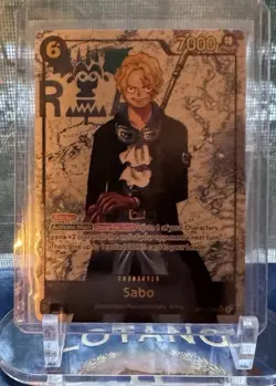 One Piece TCG Sabo SEC Alternate Alt Art (Parallel) OP13-120 - NM - English - Image 1