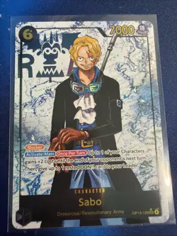 One Piece TCG Sabo SEC Alternate Alt Art (Parallel) OP13-120 - NM - English - Image 1
