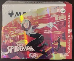 Magic: The Gathering MTG Marvel Spider-Man Collector Booster Box 12 Packs Sealed - Image 1