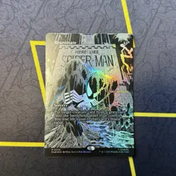 Reanimate M 20 FOIL MTG Spider-Man BORDERLESS Magic The Gathering ENGLISH 0020 - Image 1