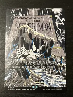M.T.G. Marvel's Spider-Man Reanimate Borderless Regular M/NM - Image 1