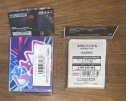 Pokemon Center Japan Card Sleeves & Deck Box Case Iono New - Image 4