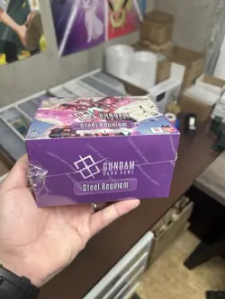 Gundam Card Game Steel Requiem GD03 English Booster Box New & Sealed - Image 2
