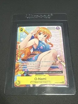 O-Nami (Welcome Pack Vol. 2) OP06-101 One Piece Promotion Cards Regular - Image 1