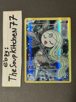 Meloetta XY120 Full Art Holo Promo Mythical 120 Pokemon Card NM - Image 1