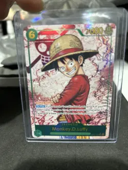 Monkey.D.Luffy OP13-118 Alt Art Secret Rare - Beautiful Card - Image 1