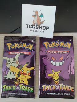 Pacchetti Trick or Trade Halloween 2022 e 2023 sigillati | Pokemon Trading Card - Image 1