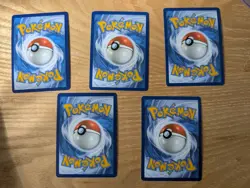 Pokemon TCG cards bundle - Gold Basic Psychic lightning fire water Energy - NM - Image 2