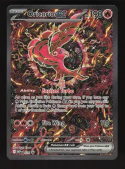 Oricorio EX 024 Pokemon Mega Evolution Black Star Promo Holo Full Art Card - Image 1