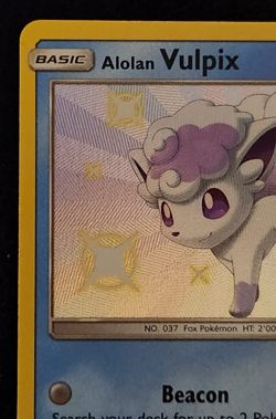 2019 Pokemon Hidden Fates Shiny Vault Alolan Vulpix #SV8/SV94 Holo Rare EX-NM - Image 2