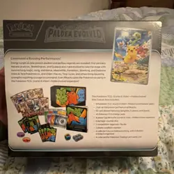 Pokemon Scarlet & Violet Paldea Evolved Elite Trainer Box English 2023 Pikachu - Image 3