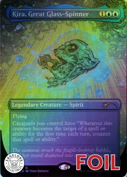 MTG Kira, Great Glass-Spinner (421) | NM Foil | Secret Lair Yuko Shimizu {SLD} - Image 1