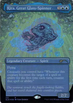 MTG Kira, Great Glass-Spinner (421) | NM Foil | Secret Lair Yuko Shimizu {SLD} - Image 2