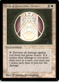 Circle of Protection: Green C Beta Edition LP - Image 1