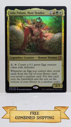 Atla Palani, Nest Tender Commander 2019 Foil - Image 1