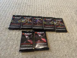 Magic The Gathering D&D Adventures In The Forgotten Realms Set Booster Pack MTG - Image 1