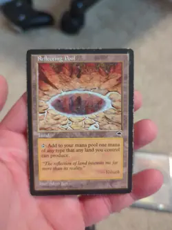 MTG Reflecting Pool Tempest Regular HP Heavy Play - Image 1