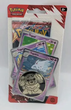 Pokemon Destined Rivals TOGEKISS Checklane Blister IN HAND Ready to Ship NEW - Image 1