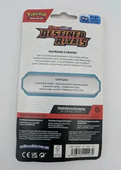 Pokemon Destined Rivals TOGEKISS Checklane Blister IN HAND Ready to Ship NEW - Image 2
