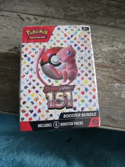 Pokemon TCG 151 Scarlet and Violet Booster Bundle - 6 Packs with Box 820650853210 - Image 1
