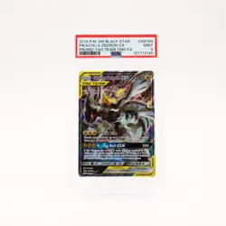 Pikachu & Zekrom GX - SM168 PSA 9 Black Star Promo Alternate Art Pokemon - MINT - Image 1