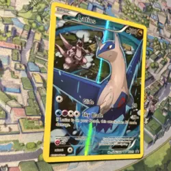 Pokemon Latios XY79 XY Full Art Holo Black Star Promo - Image 2