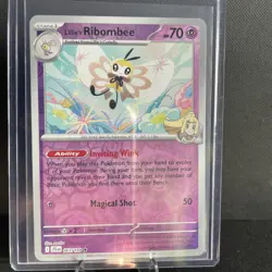 Pokemon Journey Together, Lillie's Ribombee Reverse Holo Rare, 67/159 - Image 1